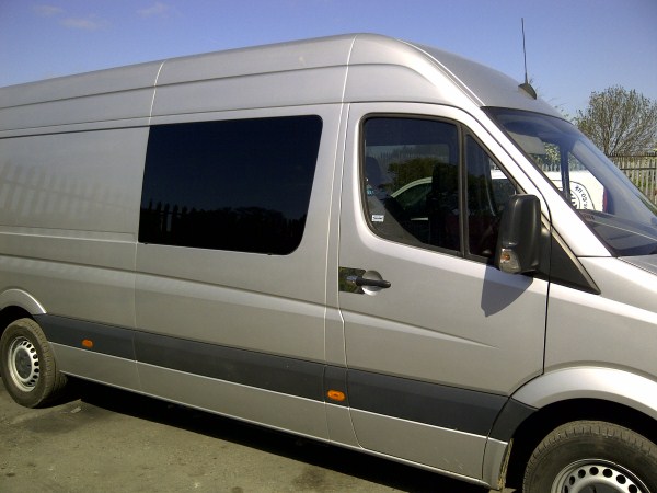Mercedes window van