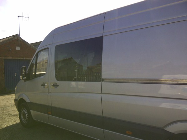 Bonded windows for mercedes sprinter #3