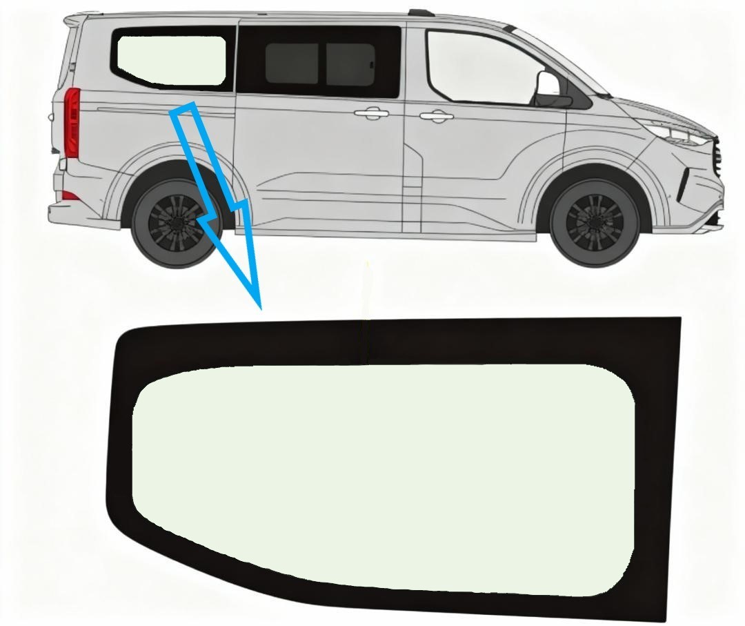 mk2 custom offside swb rear in green