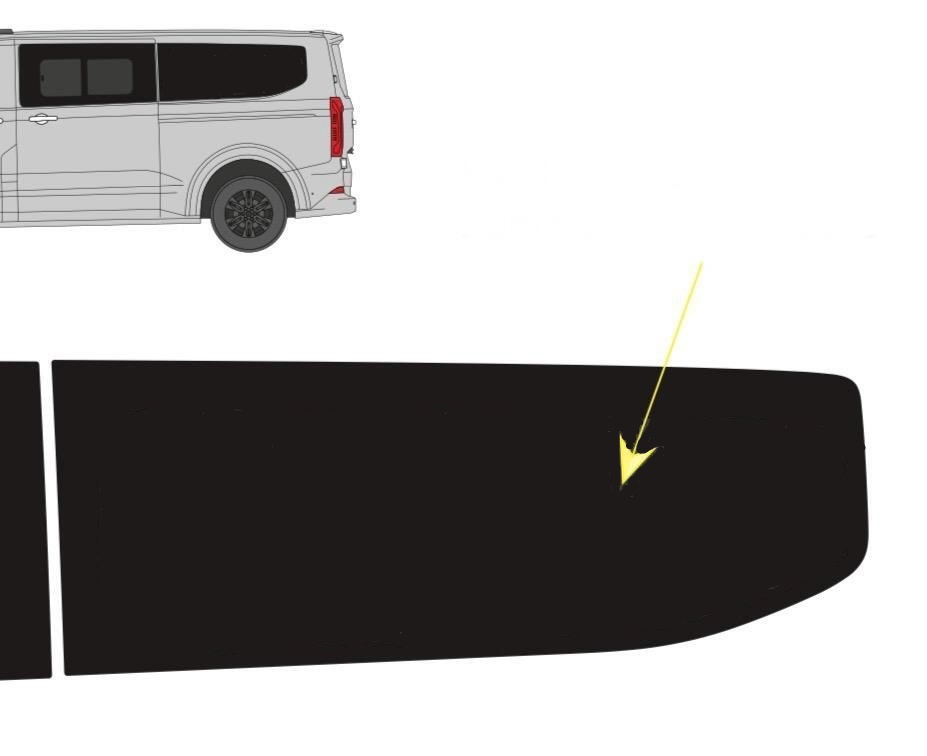 VW T7 NEARSIDE REAR LWB BLANK