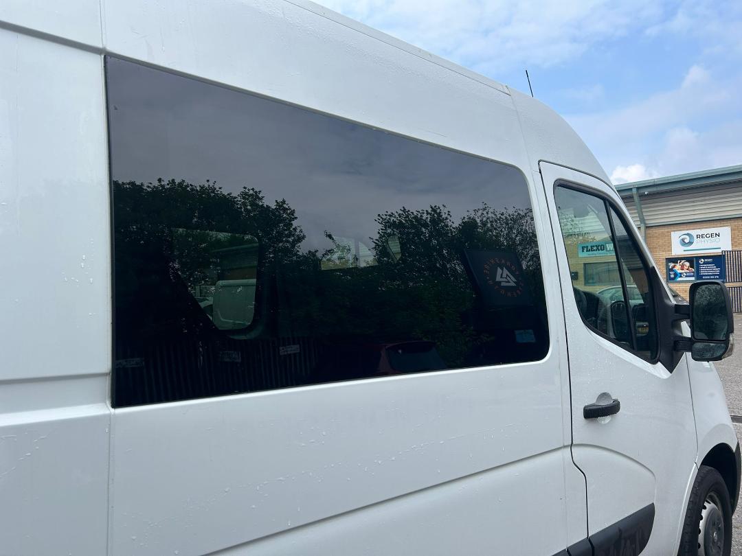 mk3 master offside front fixed privacy