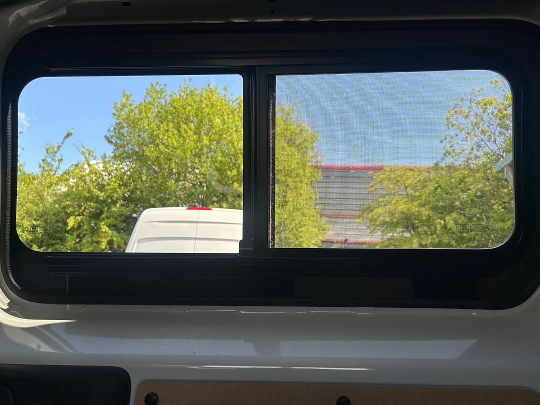 mk3 vivaro slider flyscreen inside